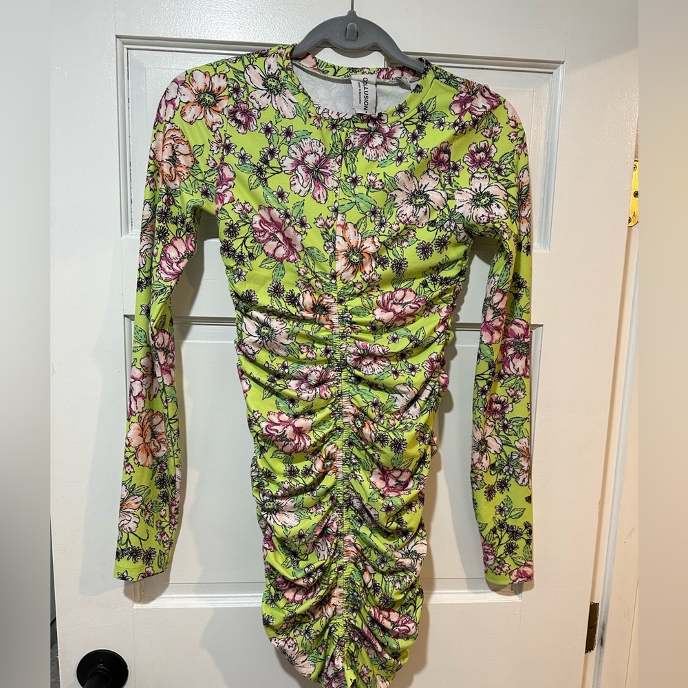 Collusion from ASOS bodycon multi color dress, never worn